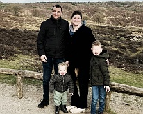 Kevin Getrouwd met Amy Pouwels 30 september 2022 2 kinderen Lars van Hoof, 20 februari 2018 en ???? 2020 (geschat).