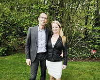 tom en stephanie Tom van Beek en Stephanie van Hoof
